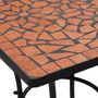 Voir la diapositive 6 : VIDAXL Table de bistro mosaïque Terre cuite 60 cm Céramique