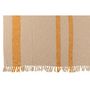 Voir la diapositive 2 : Paris Prix Plaid Déco  Emma  140x180cm Beige & Ocre