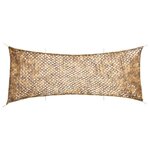 VIDAXL Filet de camouflage avec sac de rangement 721x294 cm sable