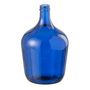 Voir la diapositive 1 : Paris Prix Vase Carafe en Verre  Stripe  30cm Bleu