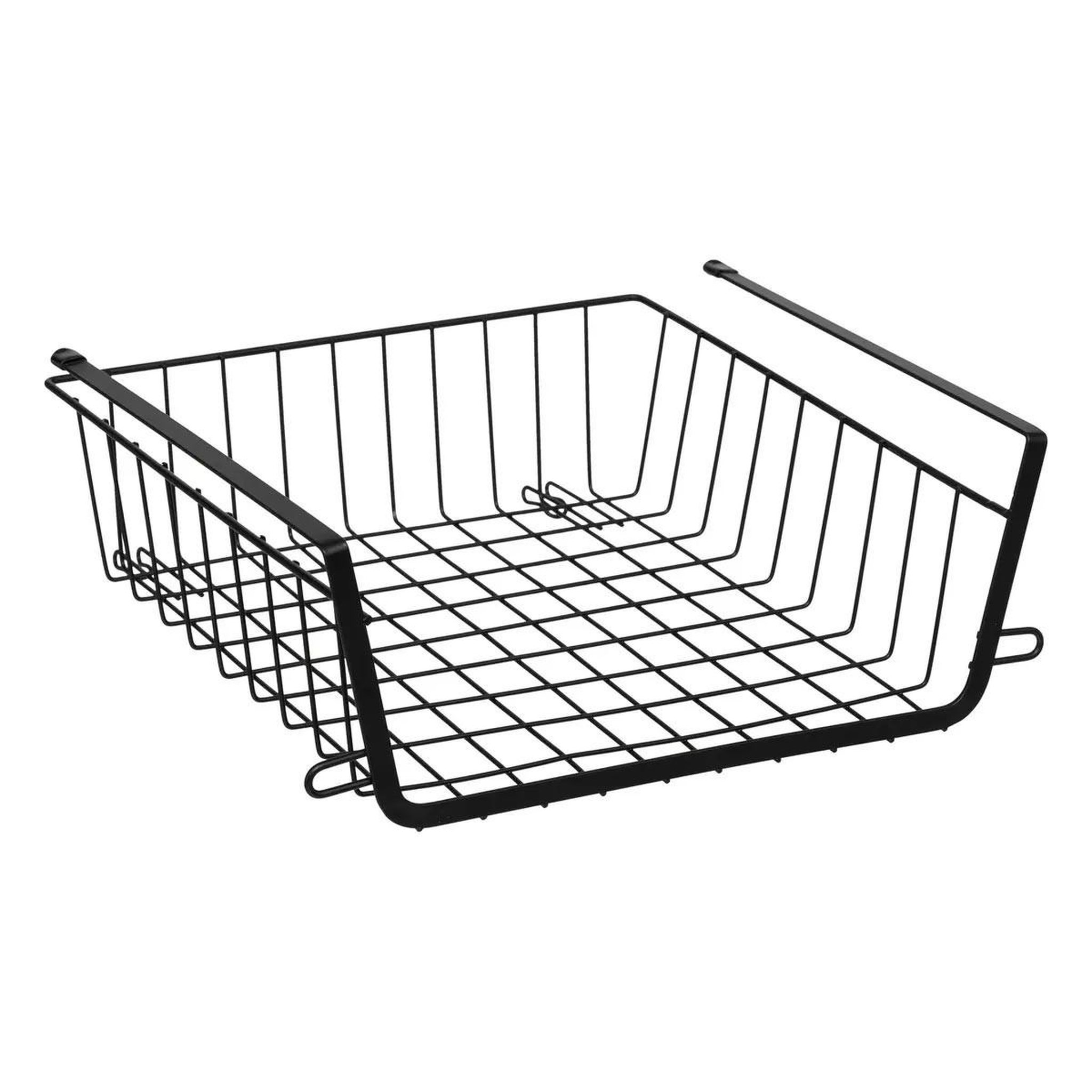 FIVE Panier à suspendre en métal  dressing  31cm noir