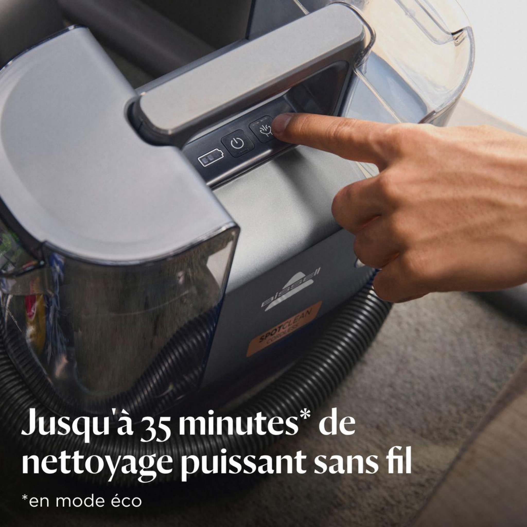 Voir la diapositive 5 : BISSELL Nettoyeur détacheur SpotClean cordless sans fil B3681N
