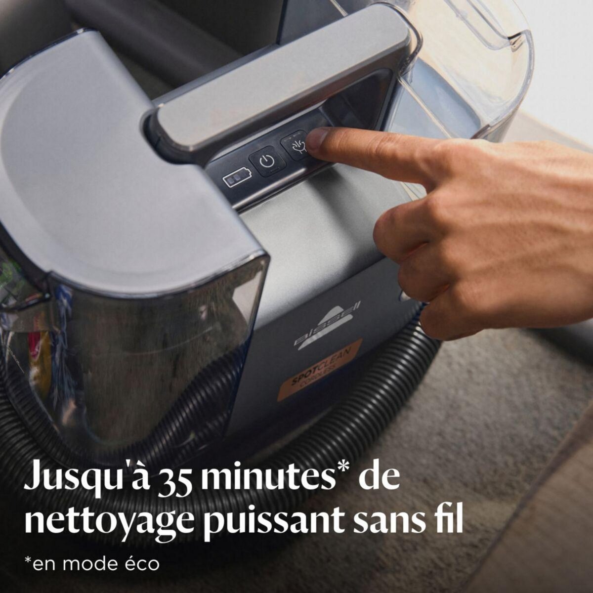 BISSELL Nettoyeur détacheur SpotClean cordless sans fil B3681N