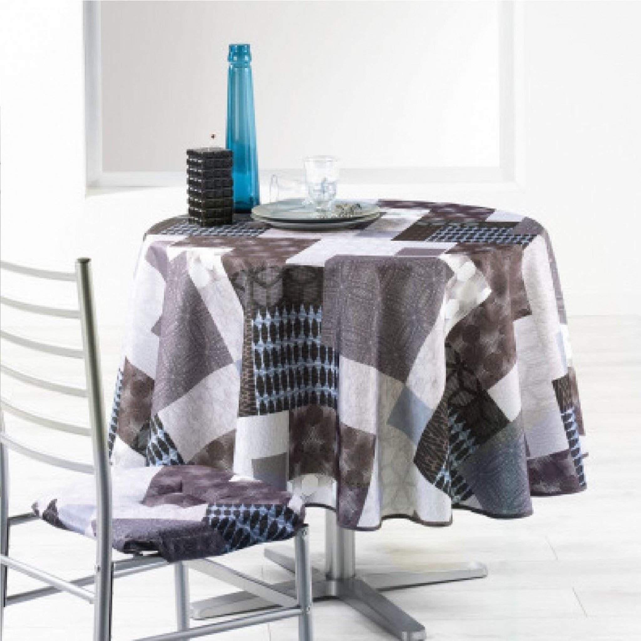 Voir la diapositive 2 : Eden Nappe ronde en polyester lanix