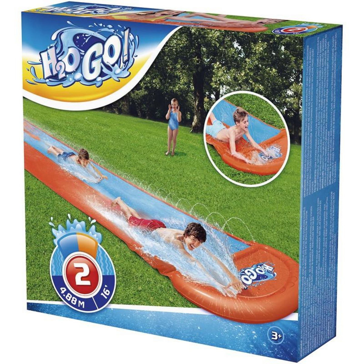 BESTWAY PISTE DE GLISSE 4.88M DOUBLE BESTWAY BEY52328