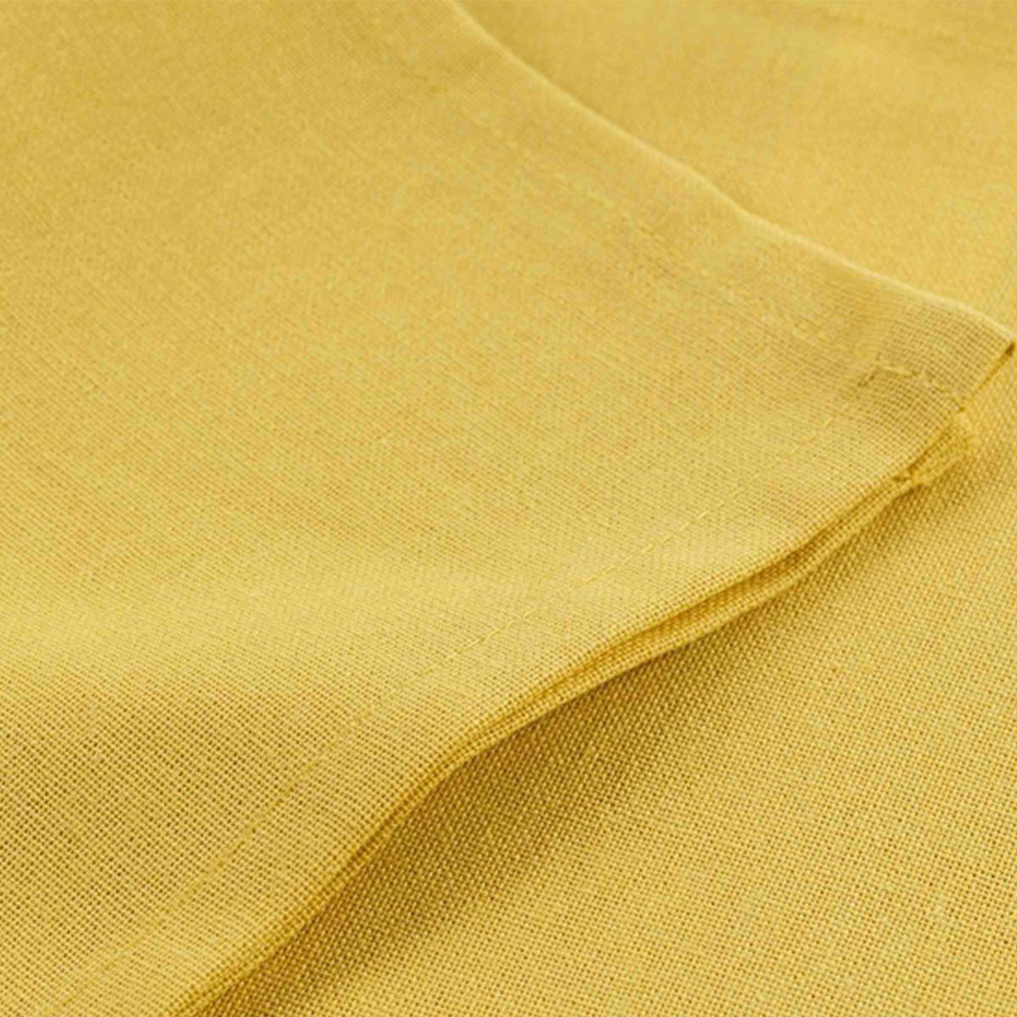 Voir la diapositive 2 : Douceur d'Intérieur Lot de 3 serviettes de table  initia  40x40cm jaune