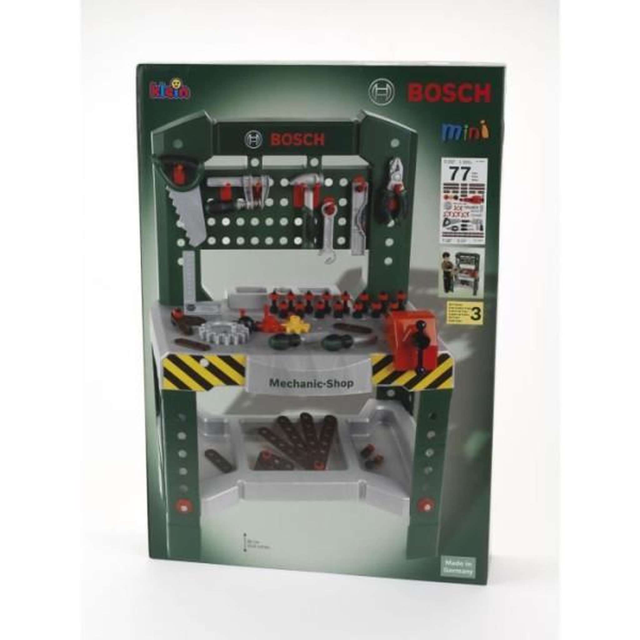 Voir la diapositive 2 : Klein Etabli bosch mechanic shop avec 77 accessoires - klein - 8574