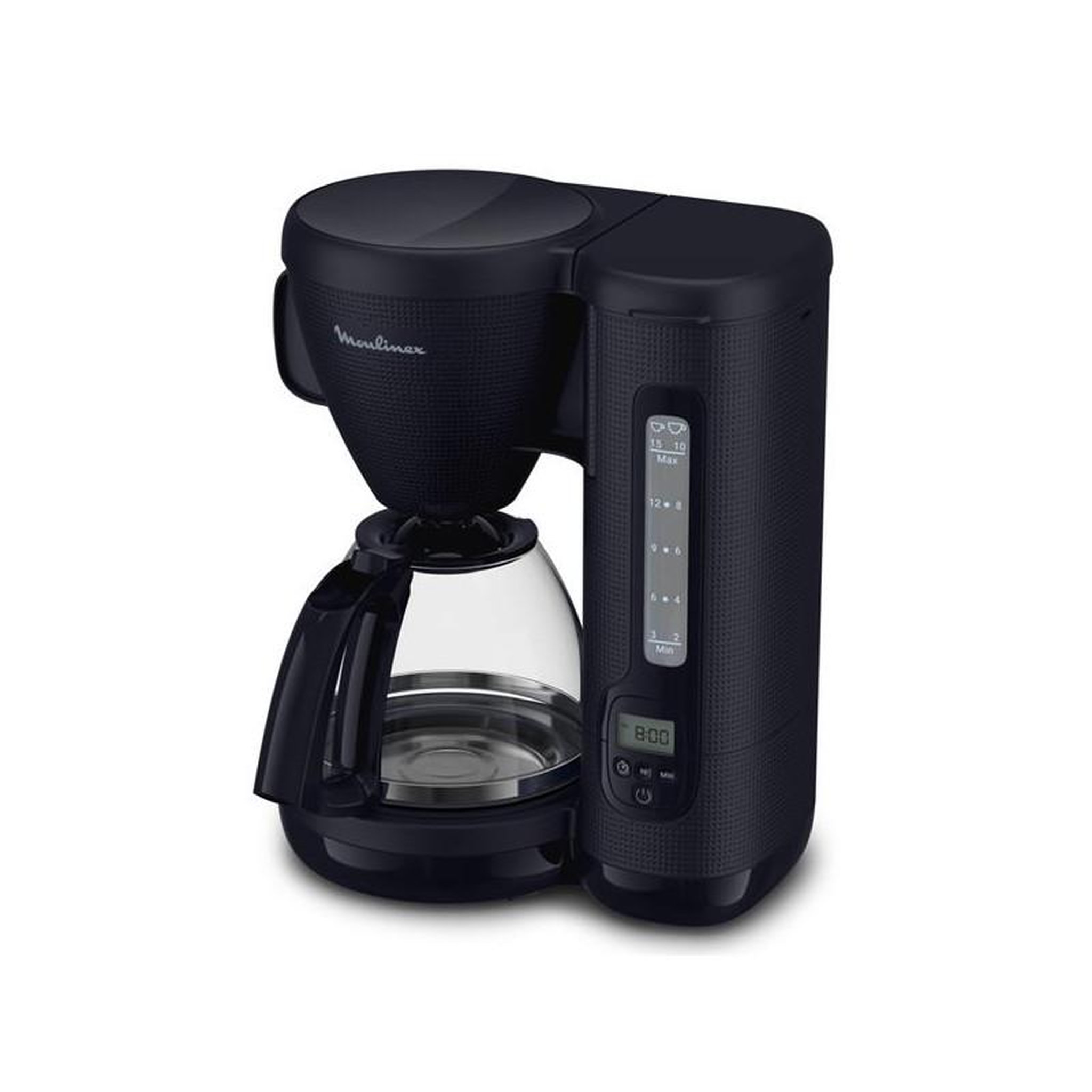 Voir la diapositive 2 : MOULINEX Cafetière filtre programmable 15 tasses 1000w bleu nuit - fg2m2810