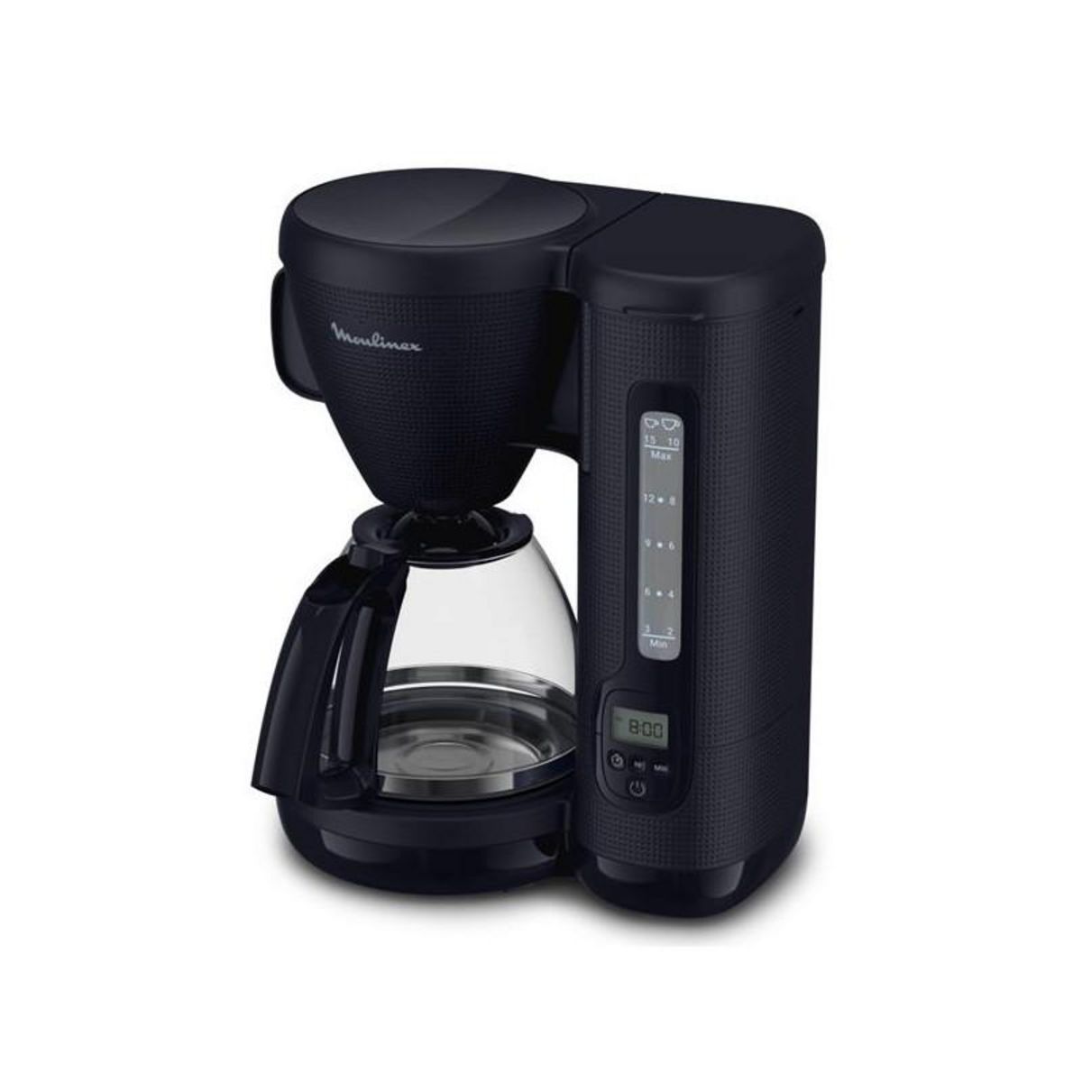 MOULINEX Cafetière filtre programmable 15 tasses 1000w bleu nuit - FG2M2810