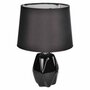 Paris Prix Lampe à Poser Design  Géométrique  29cm Noir