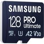 Voir la diapositive 4 : Samsung Carte Micro SD 128 Go Pro Ultimate avec adaptateur