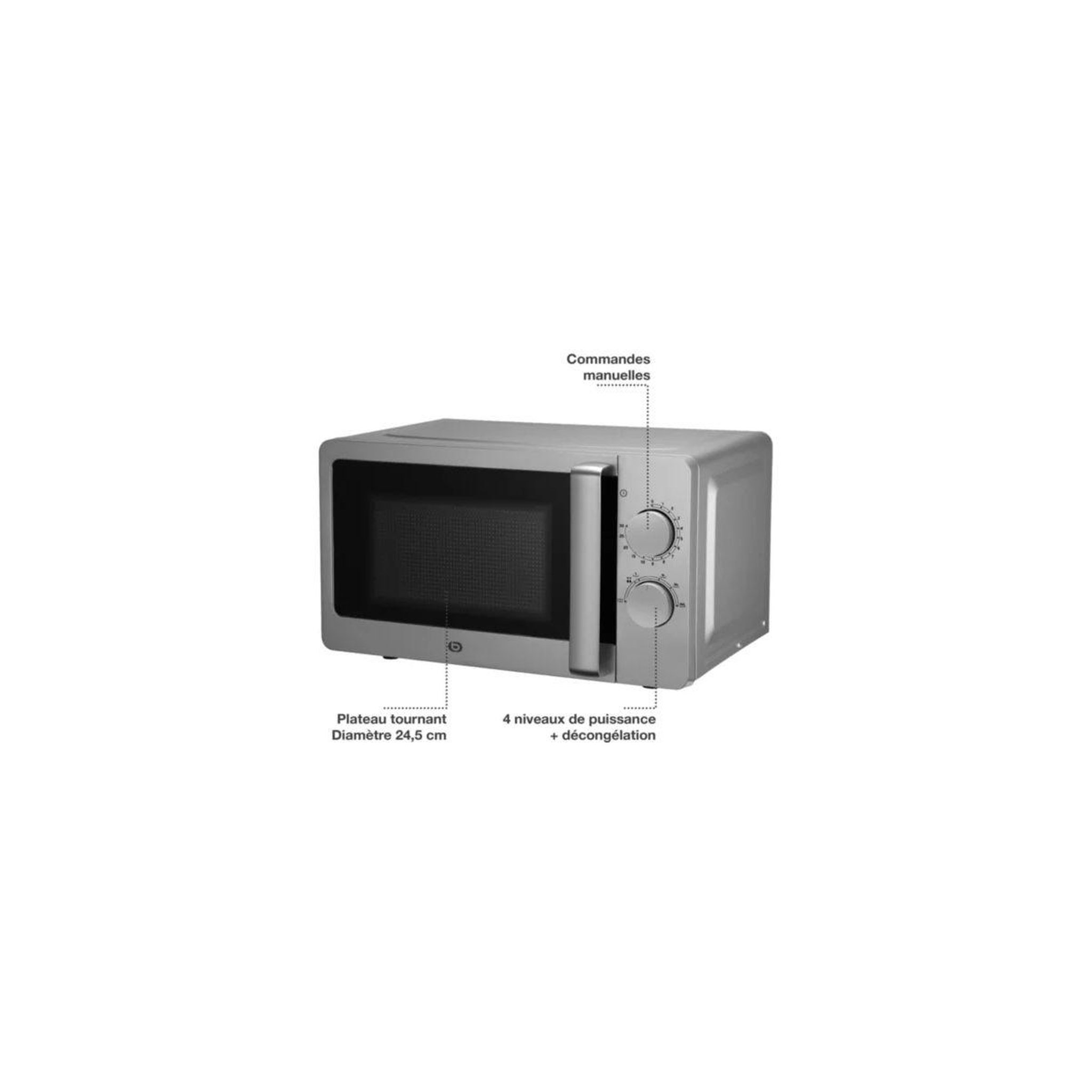 Voir la diapositive 3 : ESSENTIEL B Micro ondes EM206S