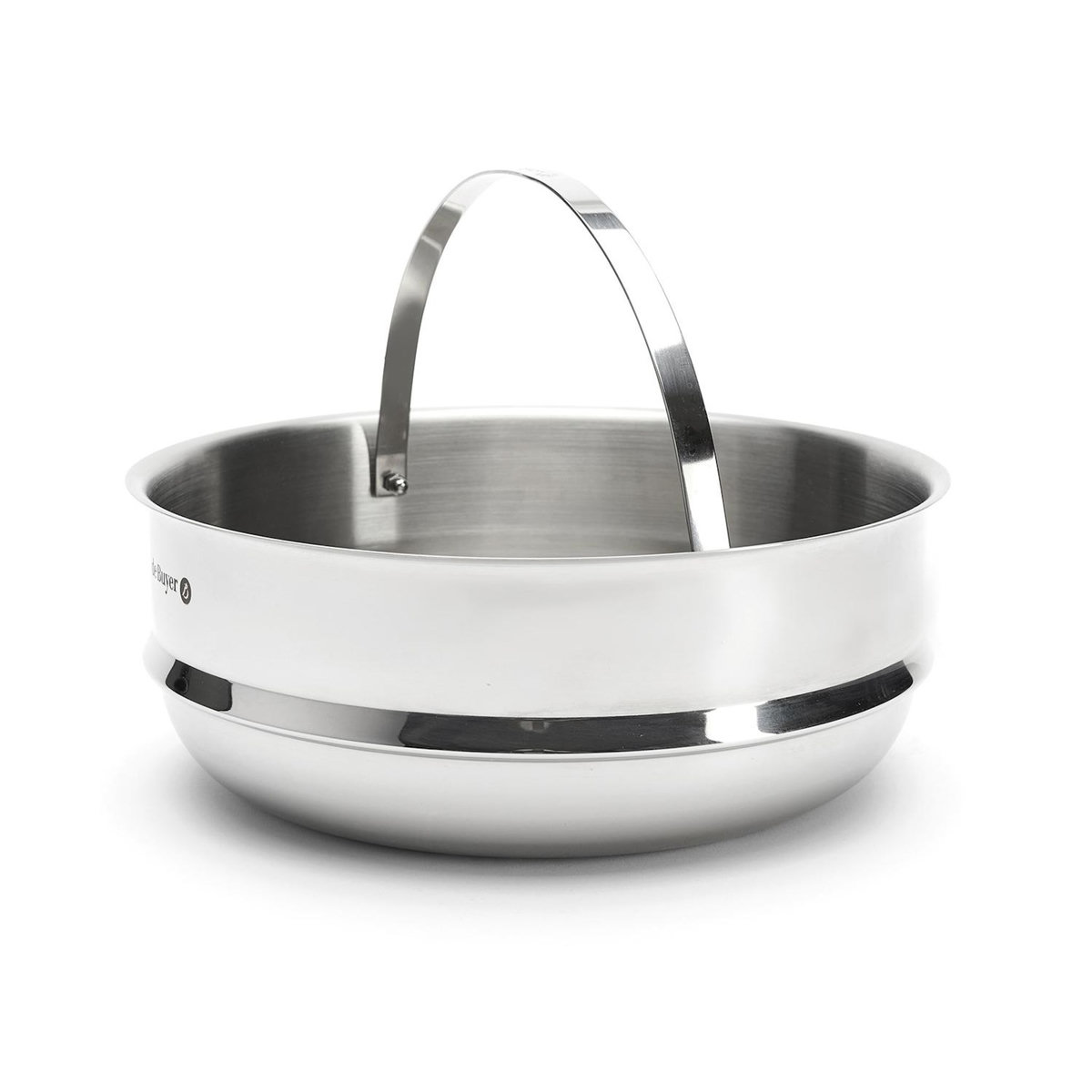De buyer Cuit-vapeur passoire en inox 24cm - 3675.24