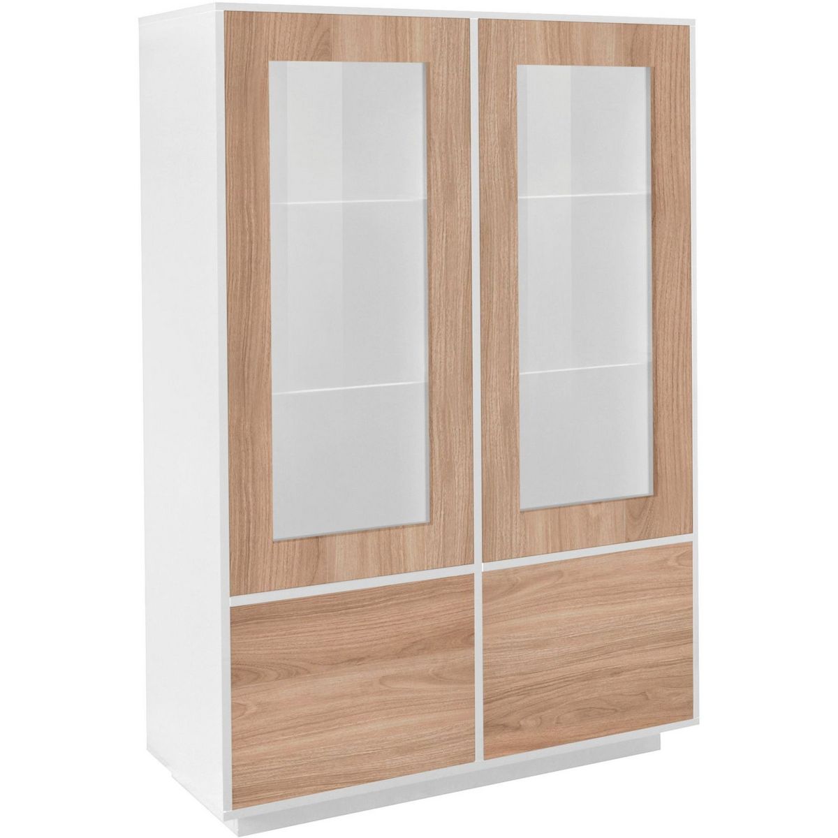 Vitrine moderne 4 portes 100 cm LUCERA