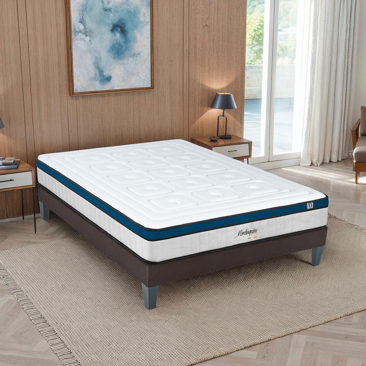 HYPSOM HYPSOM | Matelas MONTESQUIEU | Ressorts ensachés & Mémoire de forme
