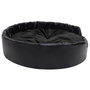 Voir la diapositive 3 : VIDAXL Lit pour chiens Noir 99x89x21 cm Peluche et similicuir