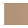 Voir la diapositive 2 : VIDAXL Auvent vertical Taupe 140x800 cm Tissu oxford