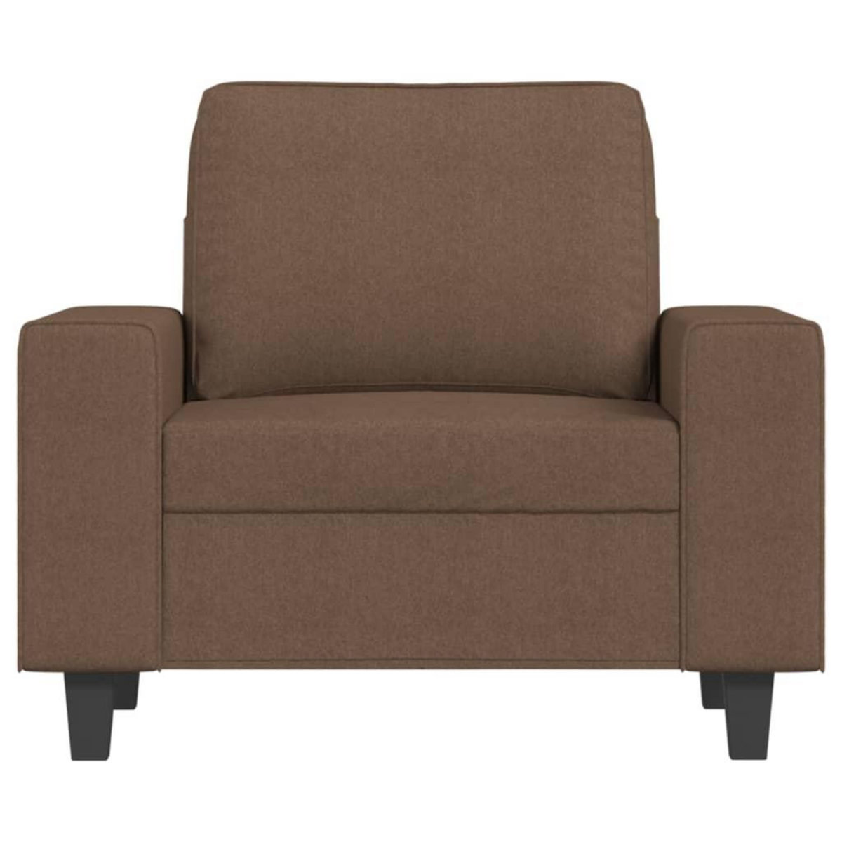 VIDAXL Fauteuil Marron 60 cm Tissu