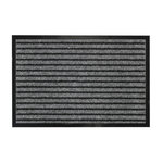 Paris Prix Tapis d'Entrée Anti-Poussière  Toscan  40x60cm Noir & Gris
