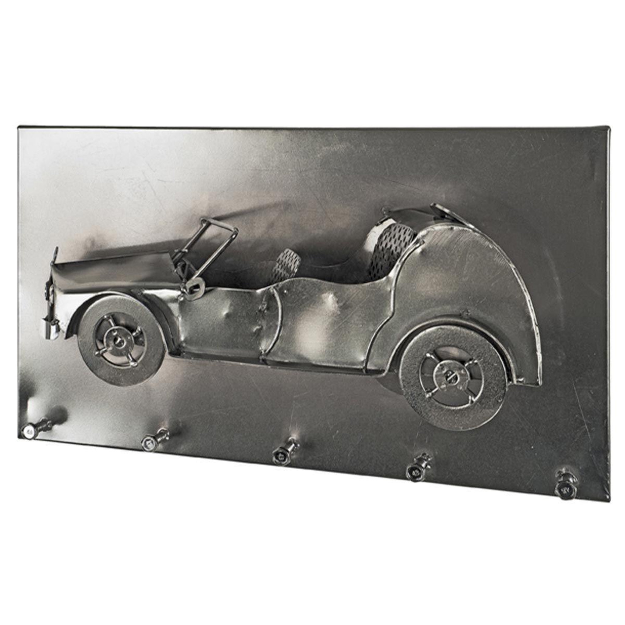 Paris Prix Patère murale vintage  traction  35cm argent