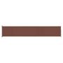 Voir la diapositive 2 : VIDAXL Auvent lateral retractable de patio 117x600 cm Marron