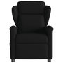 Voir la diapositive 3 : VIDAXL Fauteuil inclinable Noir Tissu