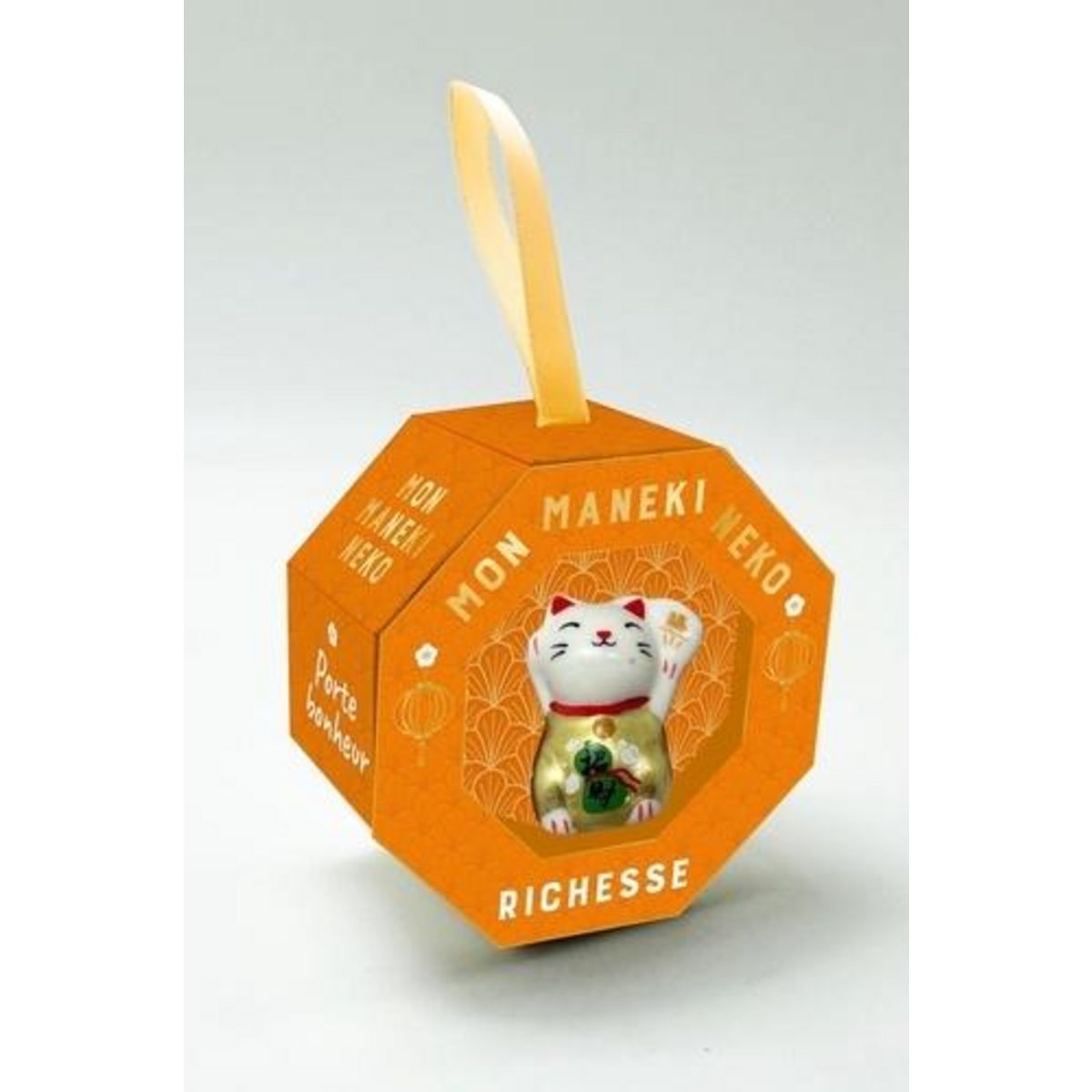 MON MANEKI-NEKO PORTE-BONHEUR RICHESSE. AVEC 1 CHAT PORTE-BONHEUR EN CERAMIQUE, Larousse