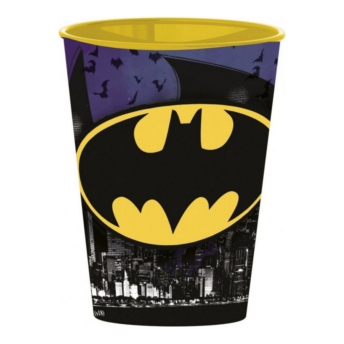 Gobelet Batman - Gobelet plastique Batman - Verre plastique Batman