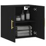 Voir la diapositive 4 : VIDAXL Armoire murale noir 60x31x60 cm bois d ingénierie