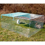 KERBL Kerbl Enclos pour petits animaux avec barriere de fuite 144x112x60 cm