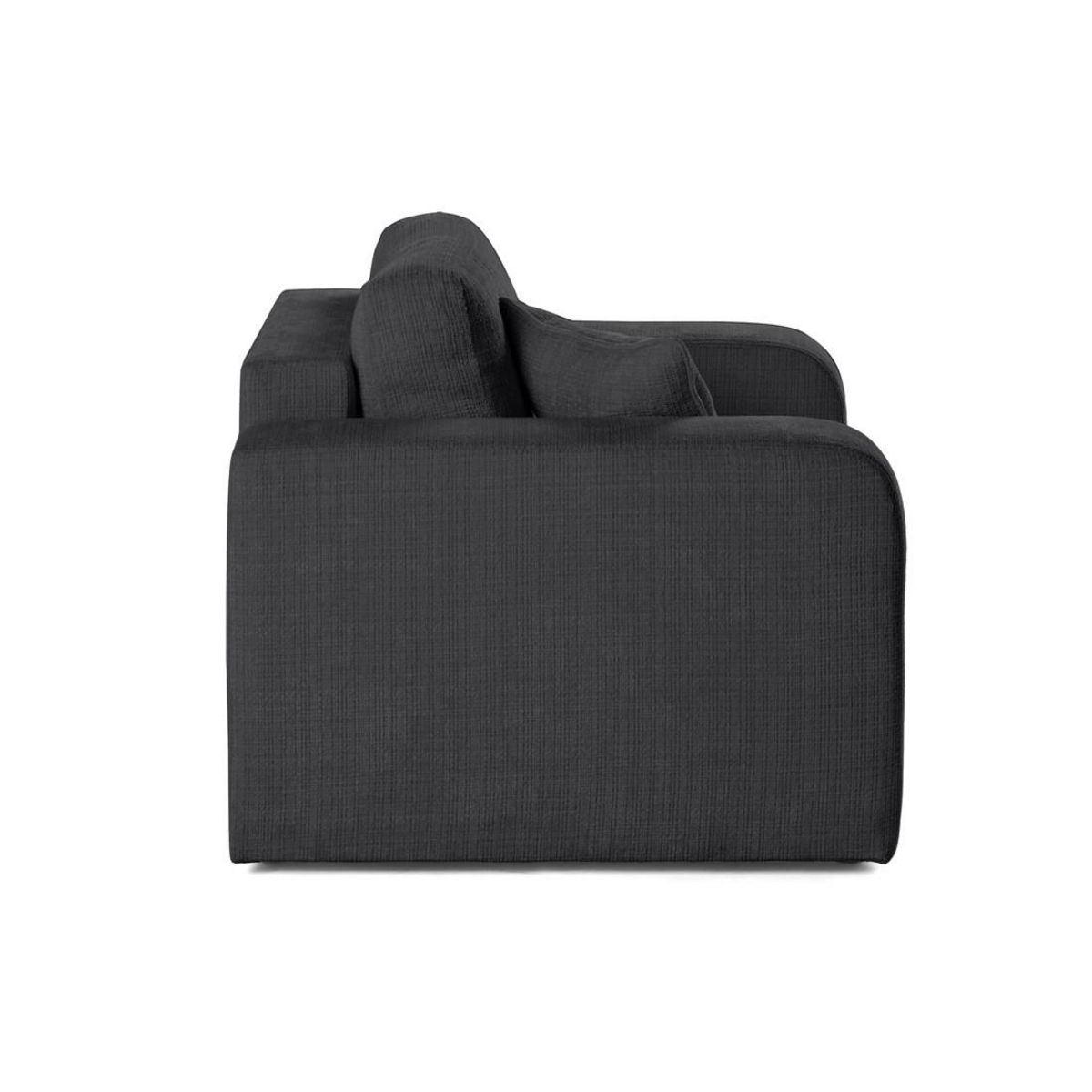 BEST MOBILIER Miro - fauteuil en velours texturé