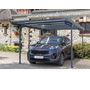 Voir la diapositive 2 : trigano Carport métal MISTRAL 1 voiture 15m2, alu, acier, polycarbonate
