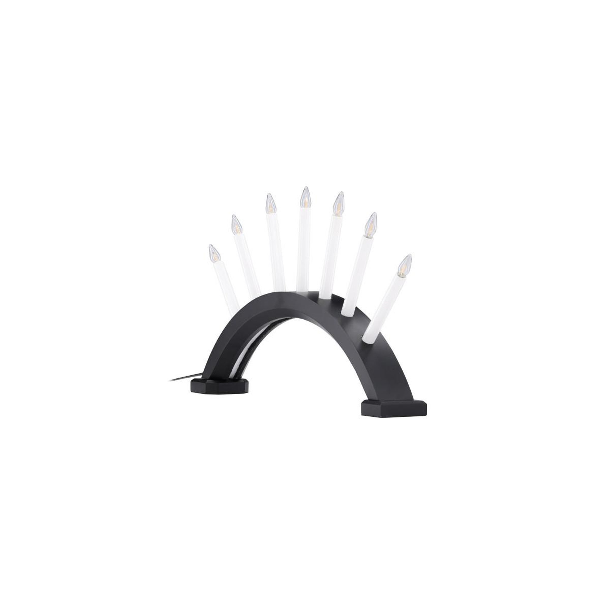 Voir la diapositive 5 : Paris Prix Lampe à poser bougeoir design  kebnekaise  55cm noir