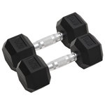 VIDAXL Halteres 2 pcs 16 kg Total Fonte
