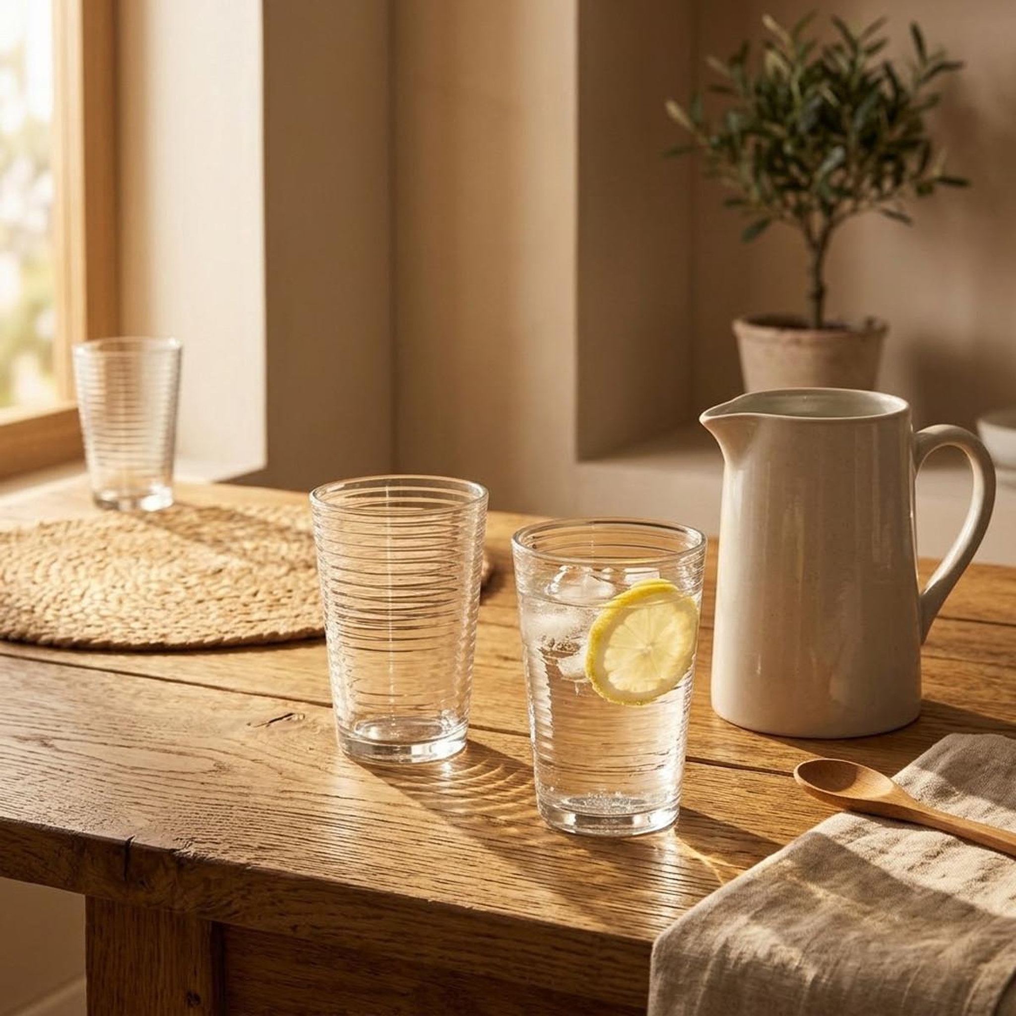 Voir la diapositive 3 : SECRET DE GOURMET Lot de 6 verres design  viteau  20cl transparent