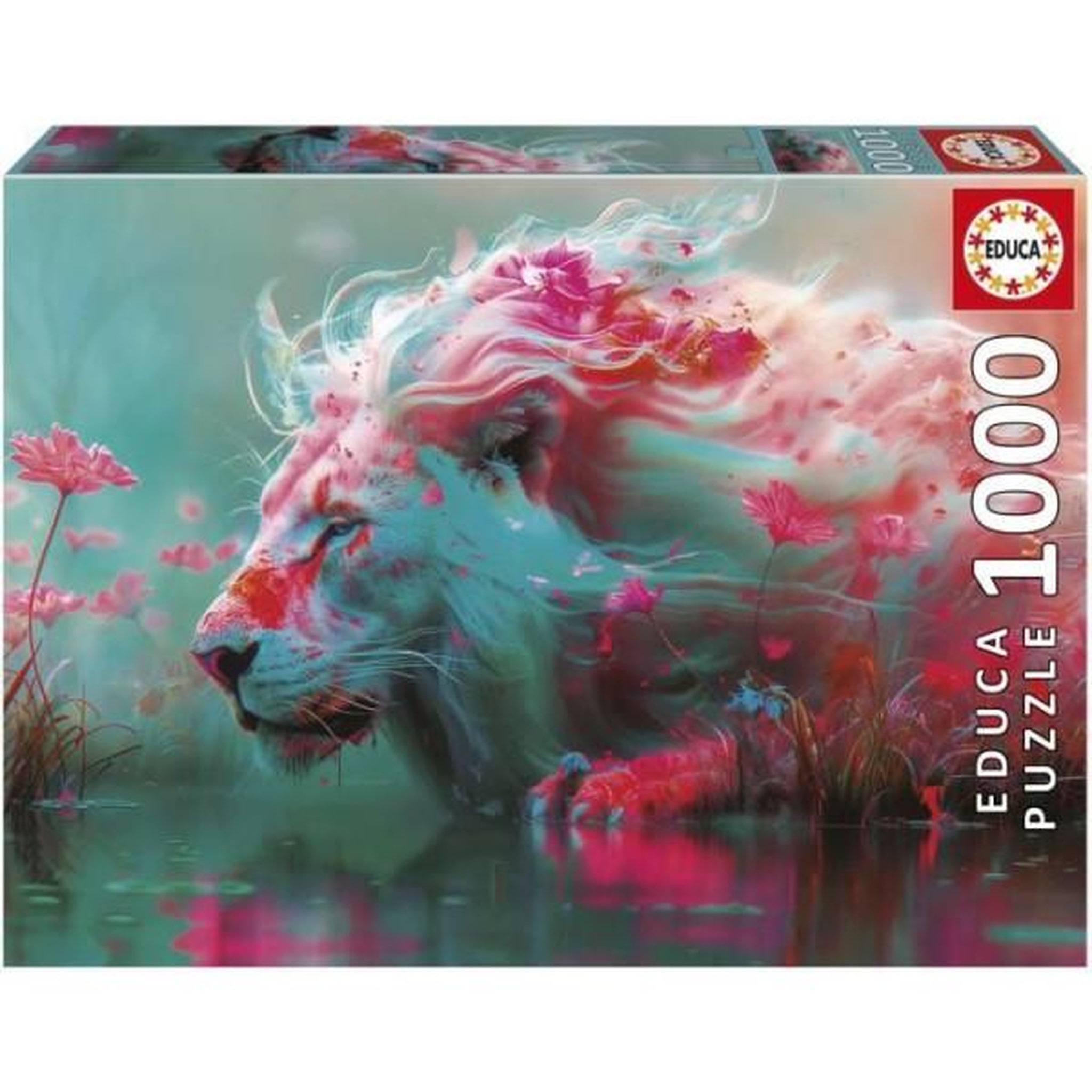 Voir la diapositive 2 : EDUCA Puzzle - EDUCA - Roi des Fleurs - 1000 pieces