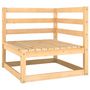 Voir la diapositive 2 : VIDAXL Canapes d'angle de jardin 2 pcs bois de pin massif