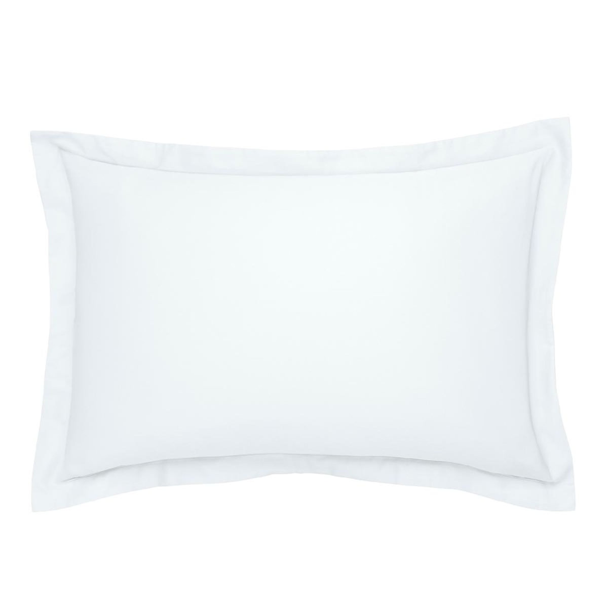 DODO Taie d'oreiller Harmonie Satin de coton coloris Blanc