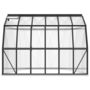 Voir la diapositive 5 : VIDAXL Serre avec cadre de base anthracite 9,53 m^2 Aluminium