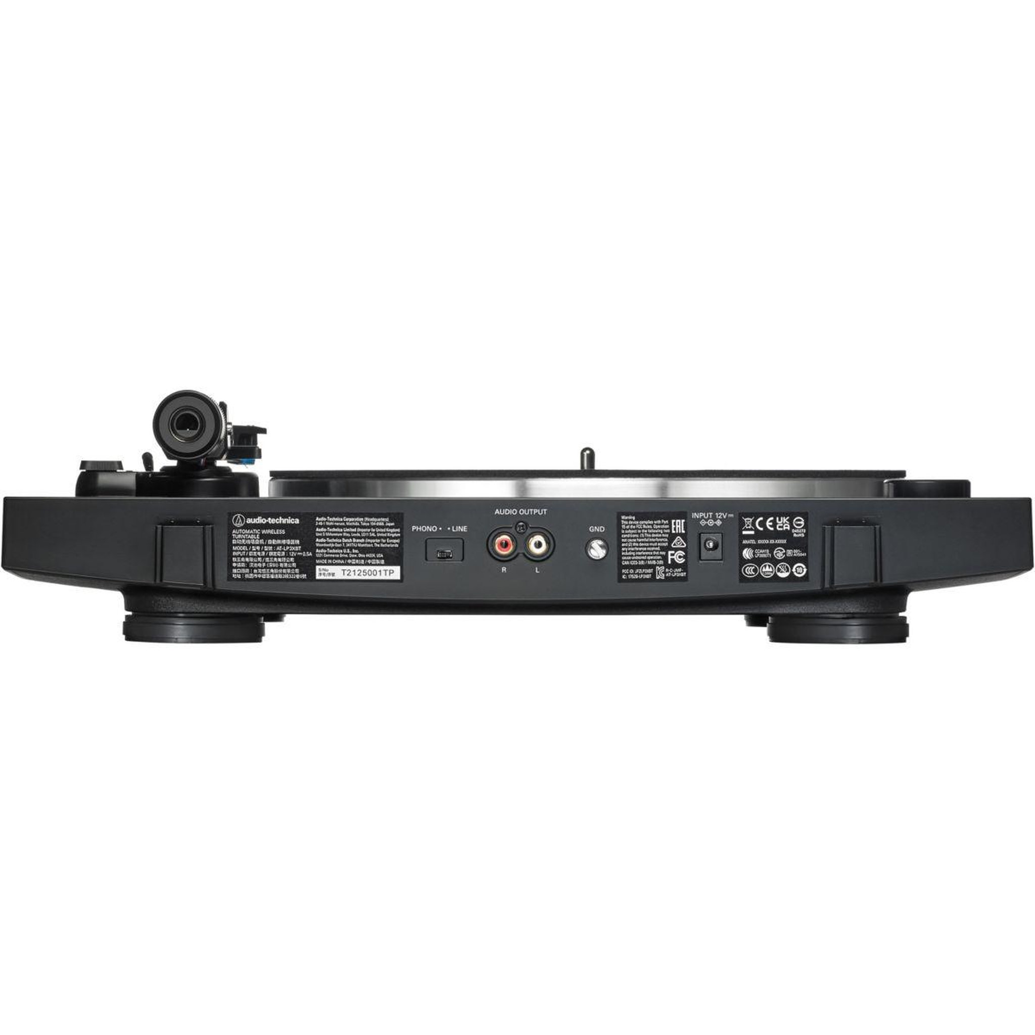 Voir la diapositive 3 : Audio-technica Platine vinyle AT-LP3XBTBK