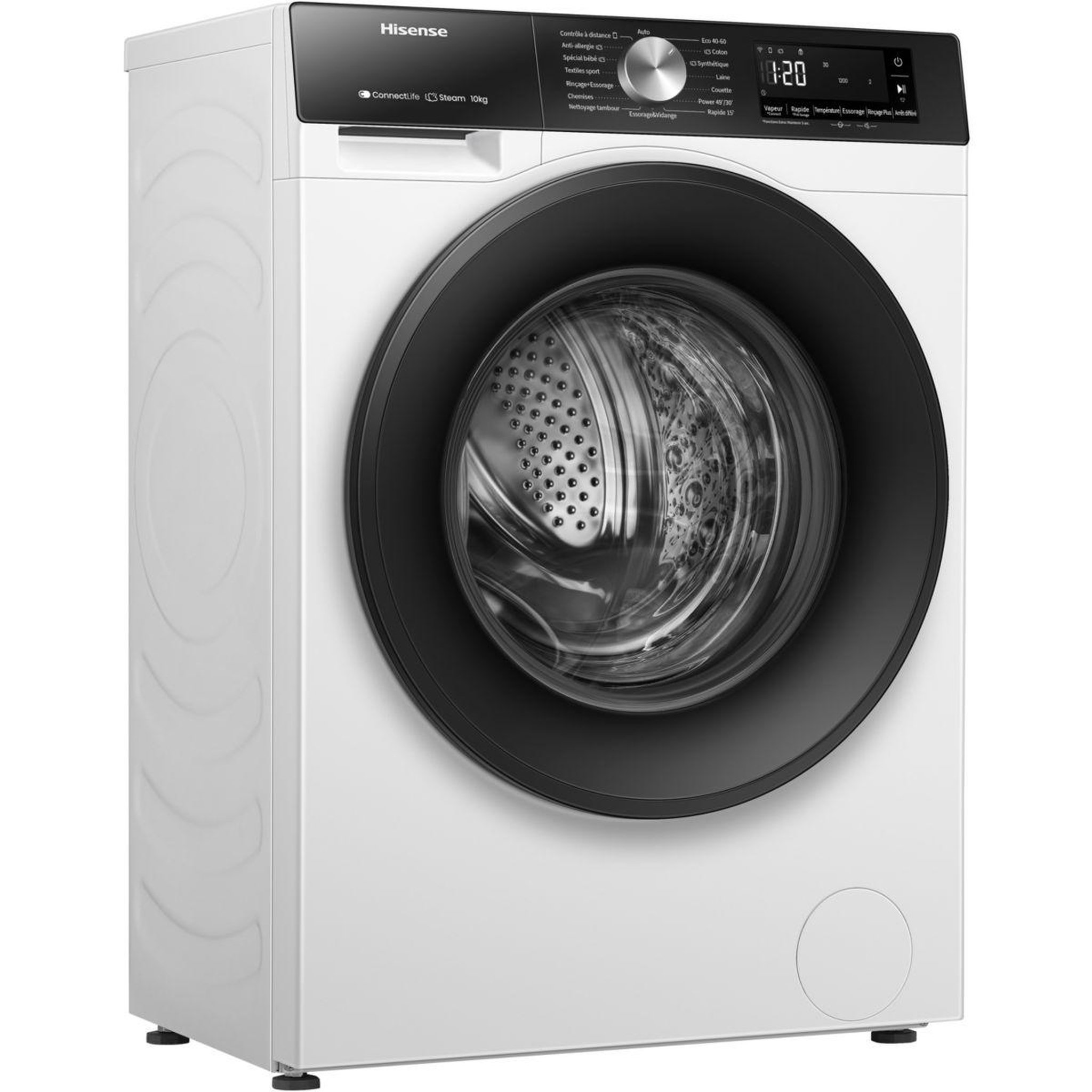 Voir la diapositive 3 : Hisense Lave linge hublot wf3s1043bw3