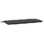 Voir la diapositive 2 : VIDAXL Coussin de banc de jardin anthracite melange 120x50x7 cm tissu