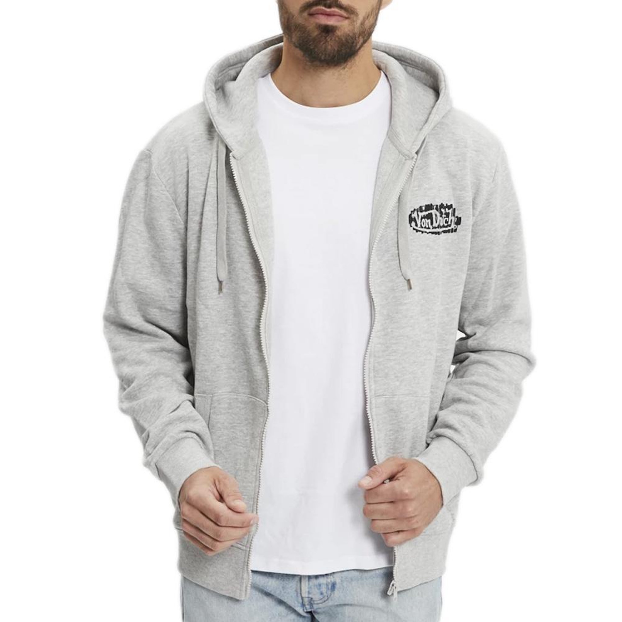 VON DUTCH Sweat Gris Homme Von Dutch SWZ. Coloris disponibles : Gris