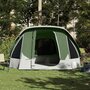 Voir la diapositive 4 : VIDAXL Tente de cabine familiale 6 personnes vert imperméable