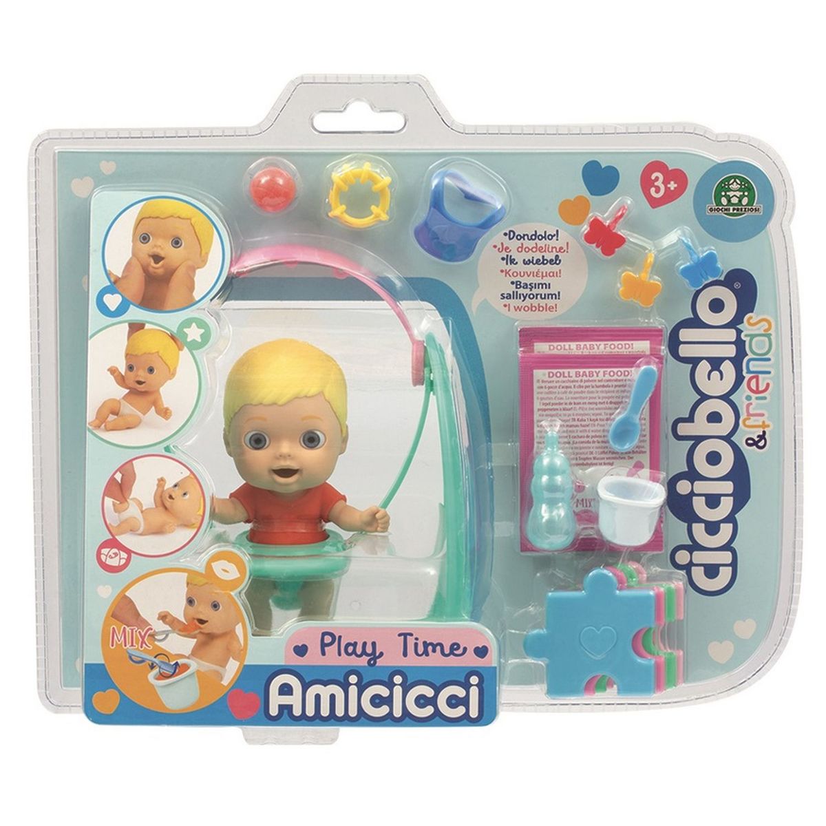 GIOCHI PREZIOSI Balançoire Temps de jeu Cicciobello Amicicci