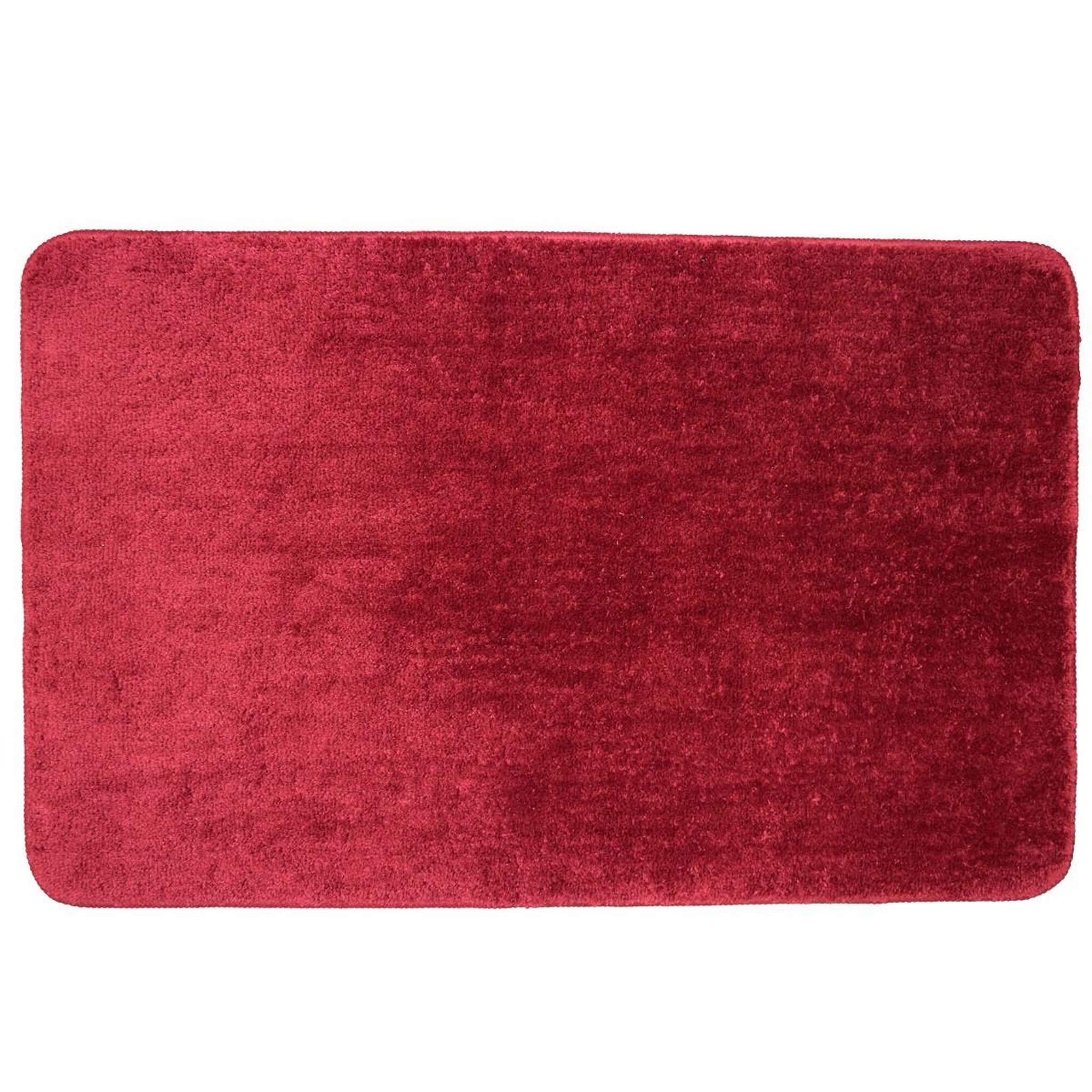 Voir la diapositive 1 : GUY LEVASSEUR Tapis de bain uni 50x80 en polyester 50x80cm