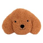 Atmosphera Kids Coussin Bouclette Tête de Chien  Scott  36cm Marron