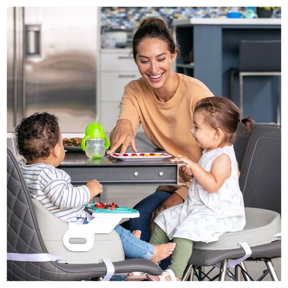 INFANTINO Siège réhausseur Combo Duo évolutif 2 en 2