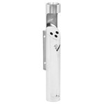 VIDAXL Cendrier a fixation murale Acier inoxydable