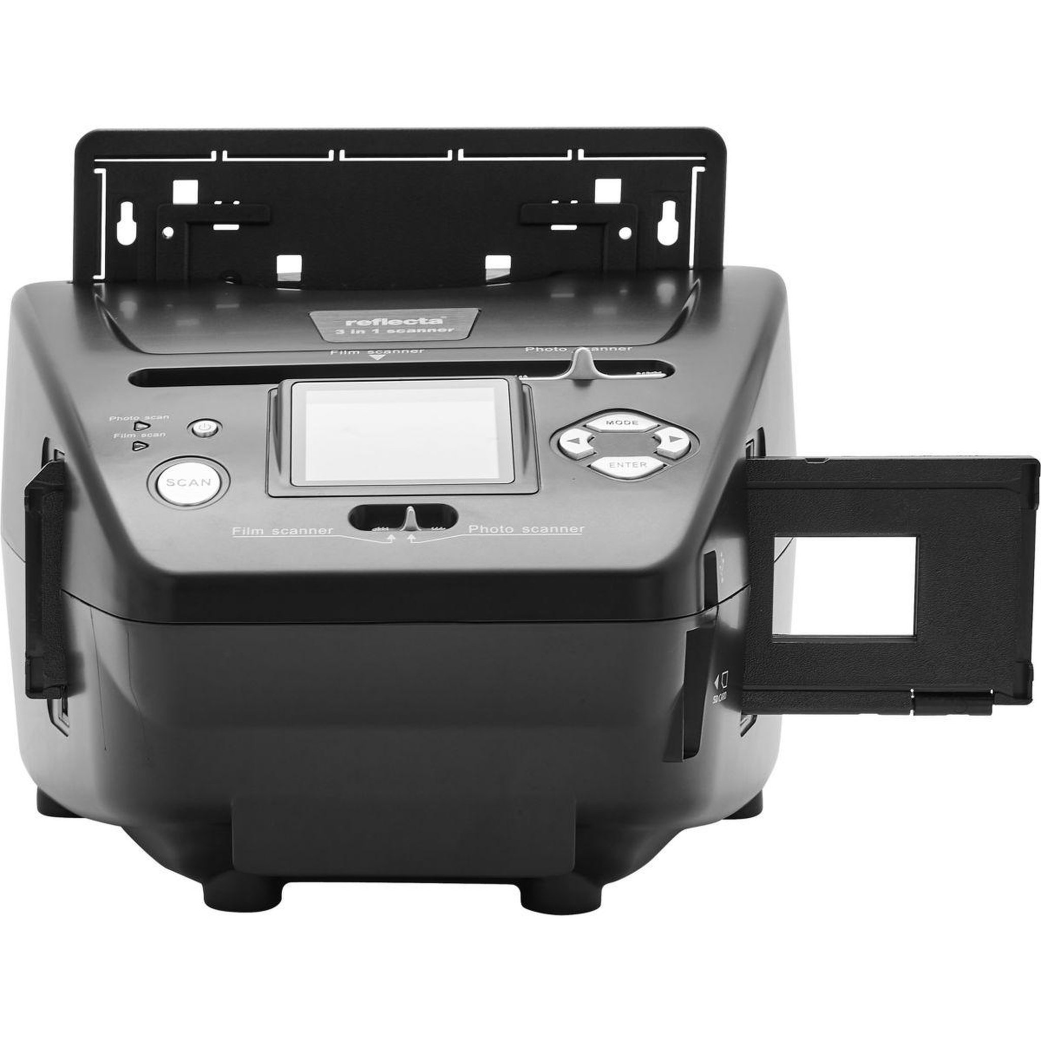 Voir la diapositive 2 : REFLECTA Scanner portable Slide Negative Scanner 3 in 1 Black